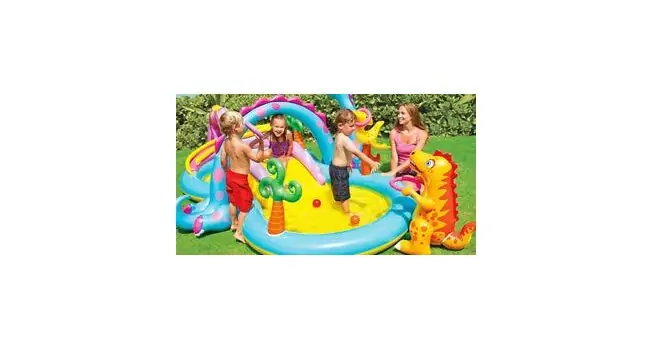 Intex 57135NP DINO LAND-გასაბერი ცენტრი, 2 image