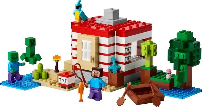 Lego Minecraft 21275 The TNT Jungle House, 2 image