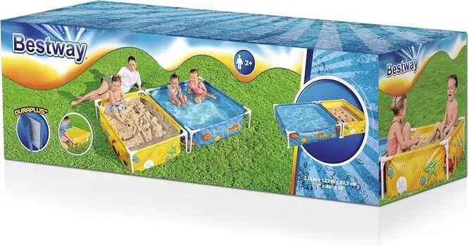 Bestway 561CF My First Frame Pool And Sandpit - კარკასული აუზი და ქვიშის აუზი, 10 image