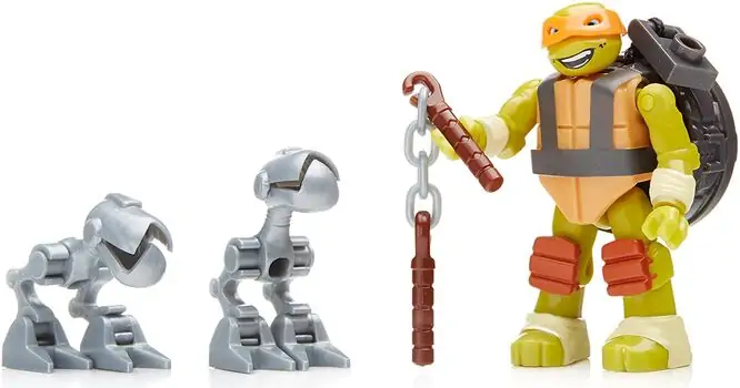 Mega Bloks Teenage Mutant Ninja Turtles Mikey Pizzeria Showdown სათამაშო კონსტრუქტორი DMX51, 5 image