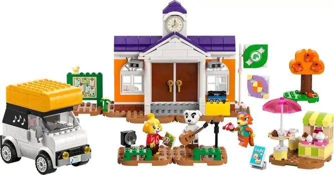 Lego Animal Crossing 77052 K.K.'s Concert at the Plaza, 2 image