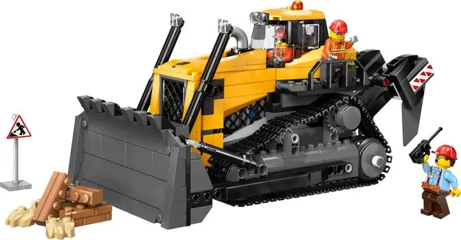 Lego City 60466 Yellow Bulldozer, 2 image