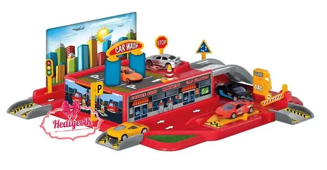 Dede 1 LEVEL PARKING PLAY SET სათამაშო პარკინგი 03066, 9 image
