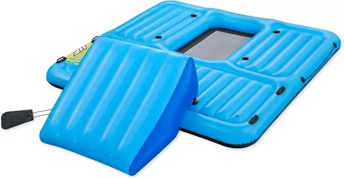 Bestway 43728 Summer Slide Activity Island - გასაბერი ლეიბი
