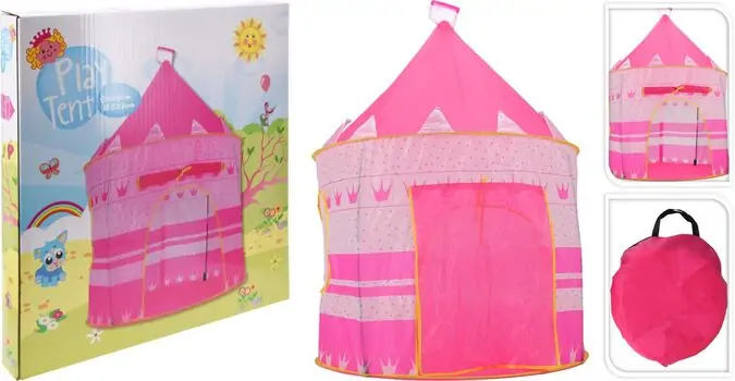 Koopman Princess Castle Tent საბავშვო სათამაშო კარავი, 3 image