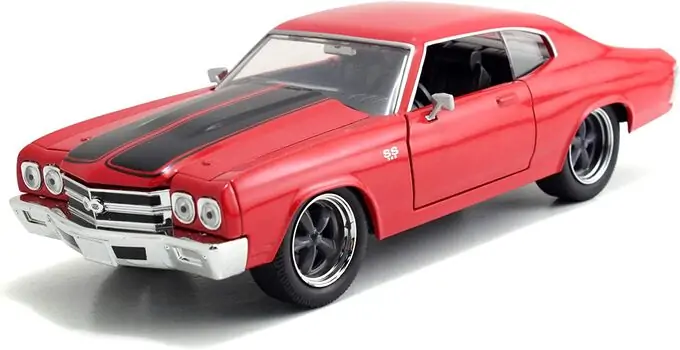 Chevy Chevelle 1970 Red Fast & Furious Official Licensed model car საბავშვო სათამაშო მანქანა, 7 image