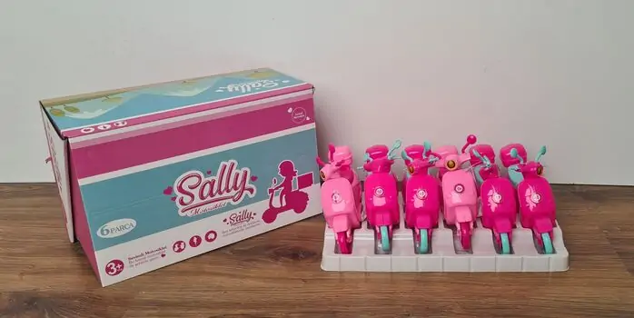 PINK MOTORCYCLE King Toys-ის თოჯინის სათამაშო  მოპედი, 4 image