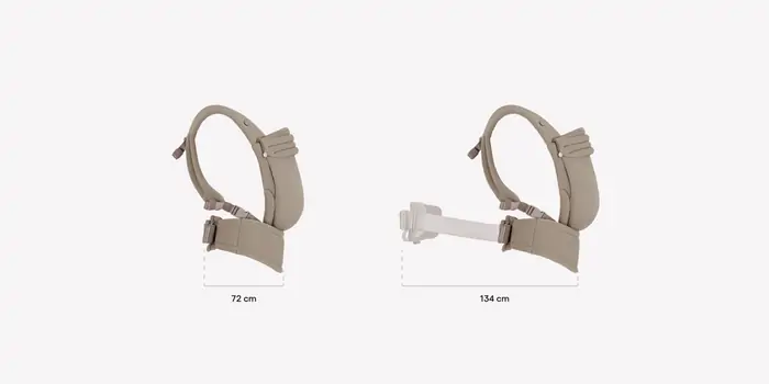Anex Baby Carrier Whiz-hug cloud - კენგურუ, 16 image