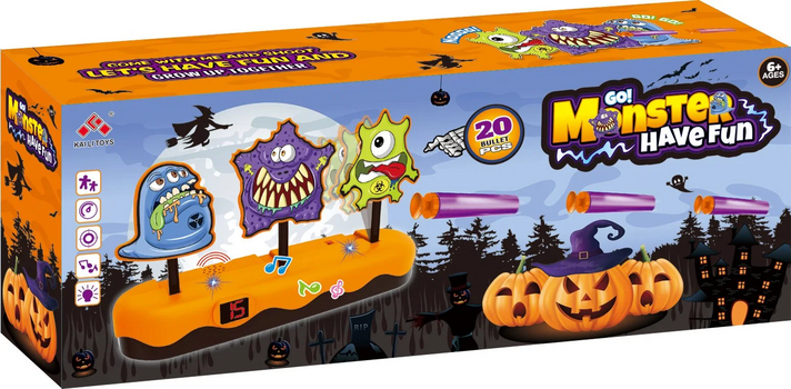 Go Monster Have Fun Bluster - სათამაშო სამიზნე, 3 image