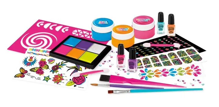 Cra-Z-Art Shimmer ‘n Sparkle Glow Craze Ultimate Party საბავშვო კოსმეტიკის ნაკრები, 4 image