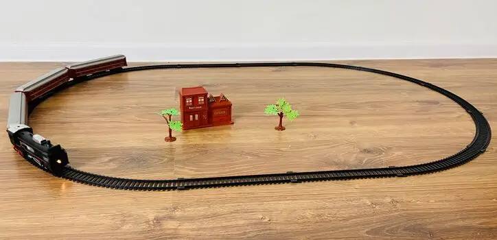 Rail King Train Set მატარებლის ტრეკი, 3 image