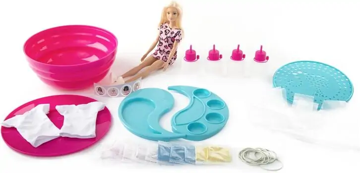 Barbie BRB-48 Tie Dye Creator Doll & Dresses  -  ბარბის თოჯინა, 6 image