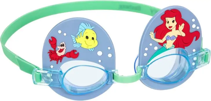 Bestway 9103C Goggles Deluxe Little Mermaid Princess Ariel  წყლის სათვალე, 4 image