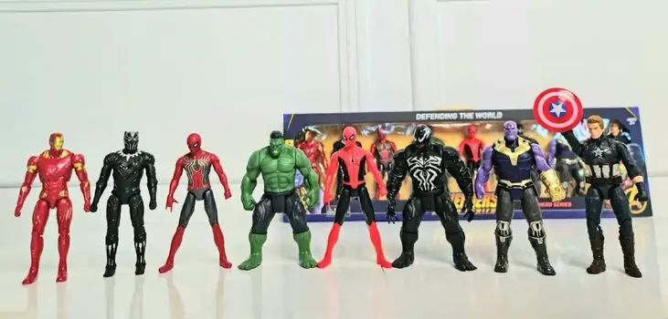 Avengers Set Hero Series YK5990-18A MARVEL-ის სუპერ გმირების ნაკრები