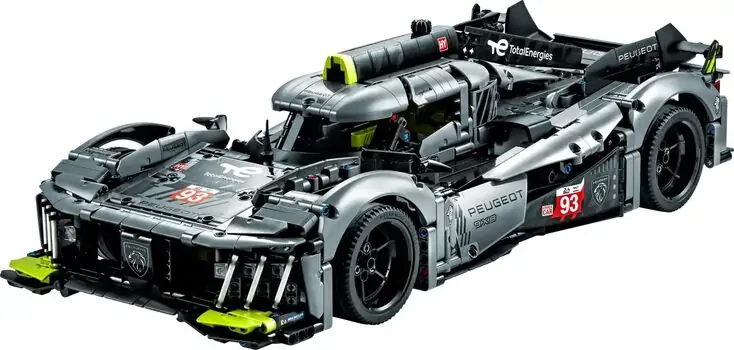 Lego Technic 42156 PEUGEOT 9X8 24H Le Mans Hybrid Hypercar, 3 image