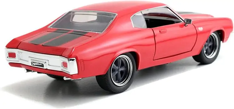 Chevy Chevelle 1970 Red Fast & Furious Official Licensed model car საბავშვო სათამაშო მანქანა, 8 image