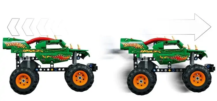Lego Technic 42149 Monster Jam™ Dragon™, 5 image