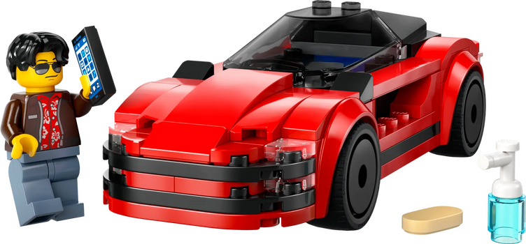 LEGO City 60448 Red Sports Car, 7 image