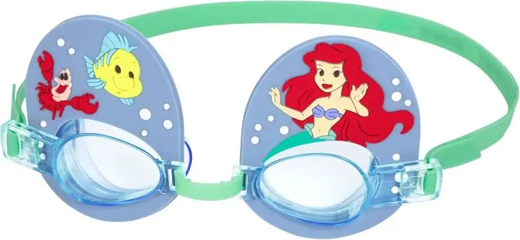Bestway 9103C Goggles Deluxe Little Mermaid Princess Ariel  წყლის სათვალე, 3 image