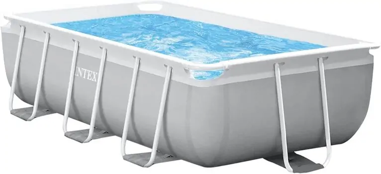 Intex 26784NP Prism Frame Rectangular Pool Set With Filter And Ladder - კარკასული აუზი კარტრიჯული ფილტრით და კიბით, 7 image