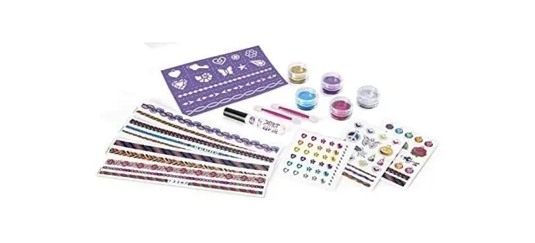 Cra-Z-Art Sparkling Glitter Tattoos & Nails საბავშვო აქსესუარების ნაკრები, 4 image