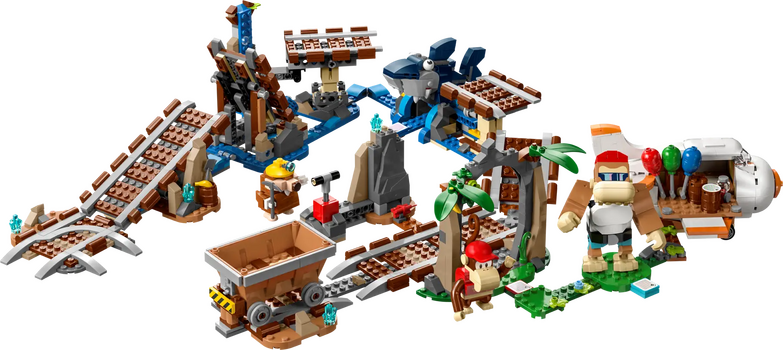 Lego Super Mario 71425 Diddy Kong's Mine Cart Ride Expansion Set, 2 image