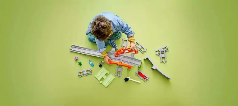 Lego Duplo 10426 Train Bridge and Tracks Expansion Set, 8 image