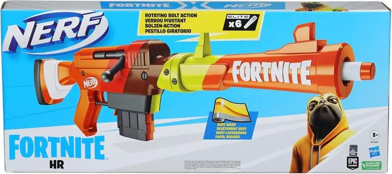 Nerf F4107 HR Dart Blaster Fortnite - სათამაშო თოფი, 4 image