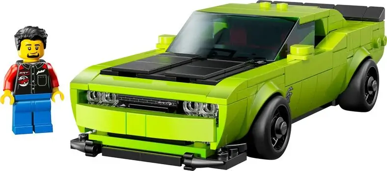 Lego Speed Champions 77237 Dodge Challenger SRT Hellcat Sports Car, 2 image