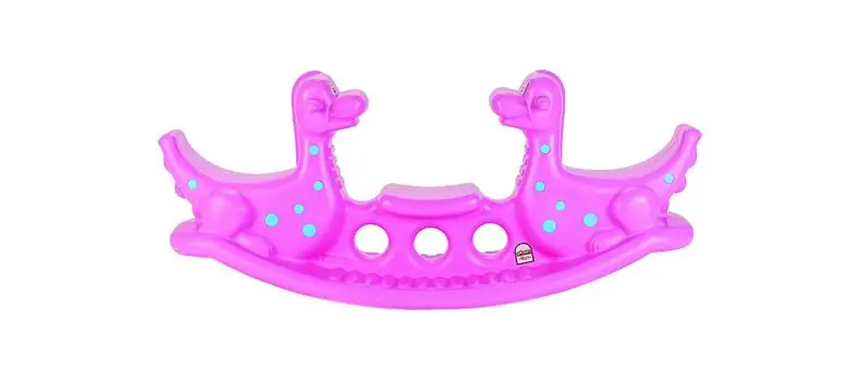 Pilsan Dino Seesaw Pink აიწონა-დაიწონა 06 147