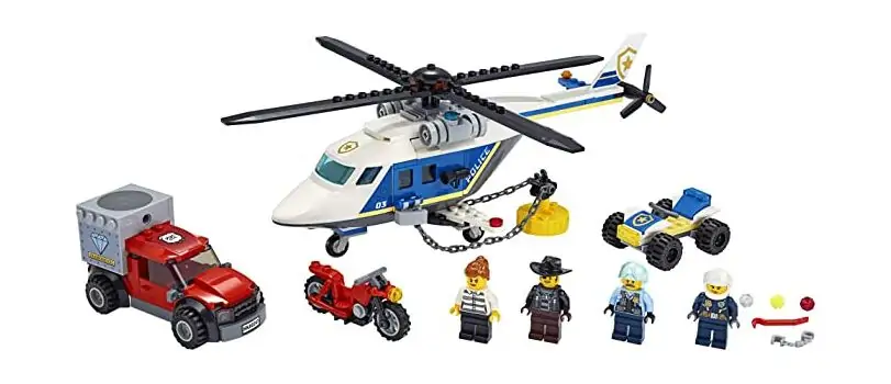 LEGO City 60243 Police Helicopter Chase, 4 image