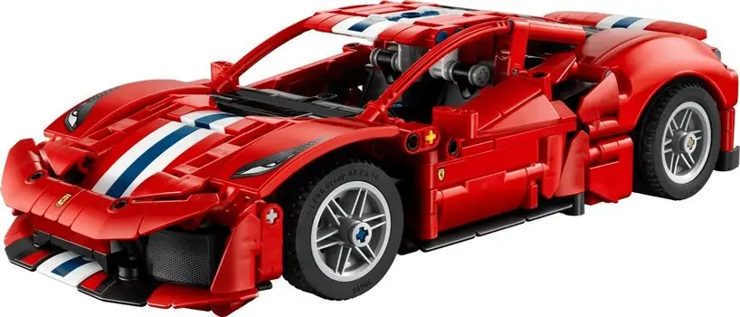 Lego Technic Ferrari 488 Pista Car, 4 image