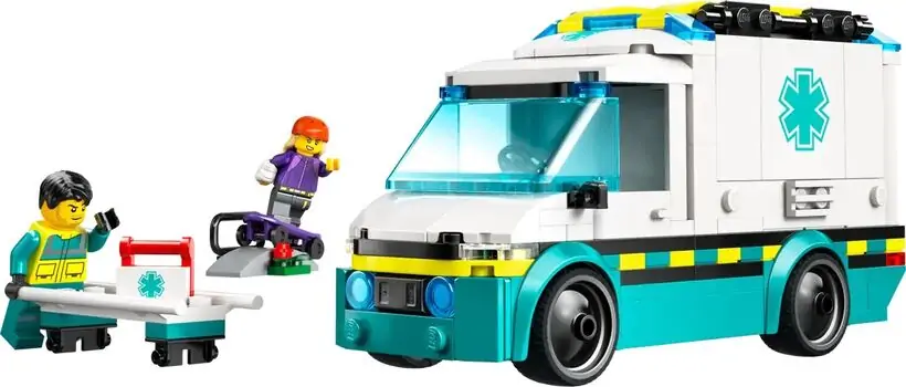 Lego City 60451 Emergency Ambulance, 2 image