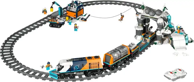 Lego City 60470 Explorers' Arctic Polar Express Train, 2 image