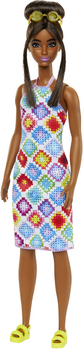 Barbie Doll Fashionista In a Bright Dress - ბარბის თოჯინა, 3 image