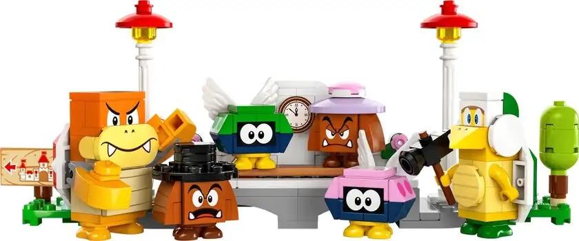 Lego Super Mario 71437 The Bowser Express Train, 5 image