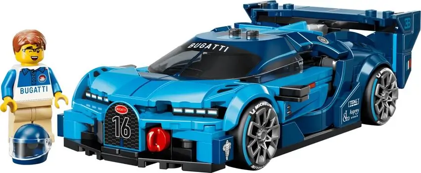 Lego Speed Champions 77253 Bugatti Vision GT Hyper Sports Car, 2 image