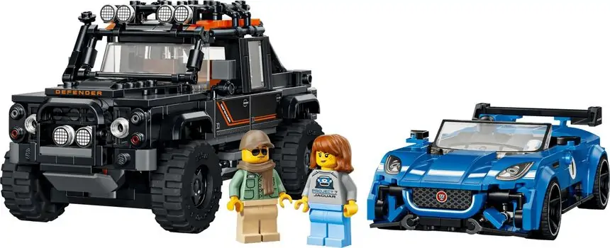 Lego Speed Champions 77264 aguar Project 7 & Land Rover Defender, 2 image