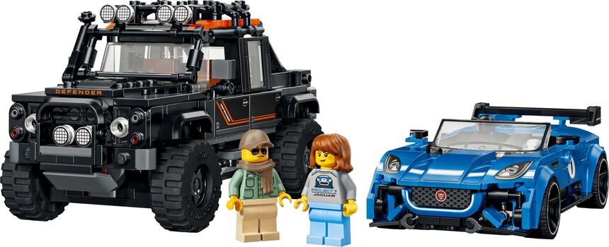 Lego Speed Champions 77264 aguar Project 7 & Land Rover Defender, 2 image