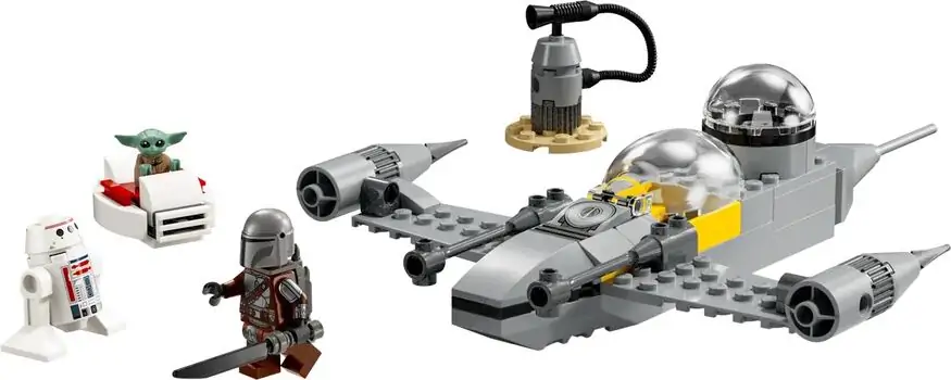 Lego Star Wars 75410 Mando and Grogu's N-1 Starfighter™, 2 image