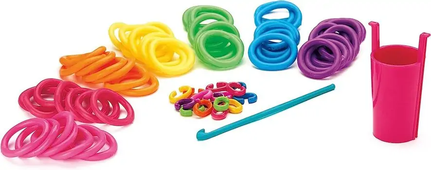 Cra-Z-Art Squish Magic Bubble Bands დასაწნავი რეზინები, 7 image