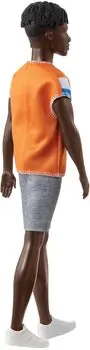 Barbie HPF79 Fashionistas Doll Twisted Black Hair - ბარბის თოჯინა, 2 image