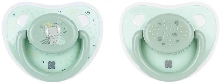 KikkaBoo Pacifier Savanna Mint ჩვილის საწოვარა, 2 image