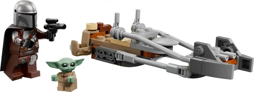 Lego Star Wars 75436  The Mandalorian & Grogu's Speeder Bike™, 2 image
