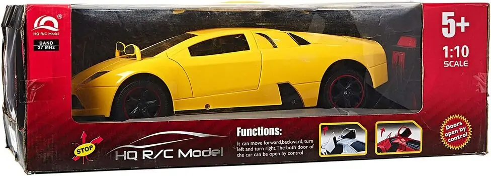 R/C Lamborghini Car Yellow - დისტანციურად მართვადი მანქანა