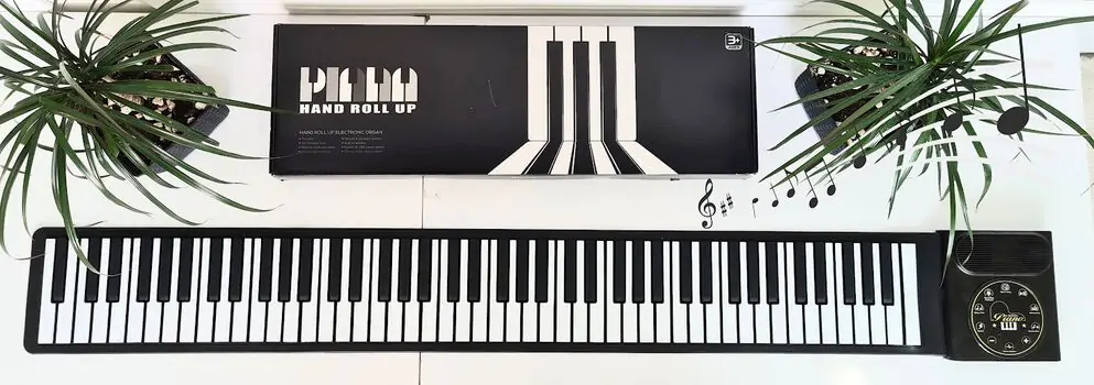 Piano Hand Roll Up - სათამაშო პიანინო